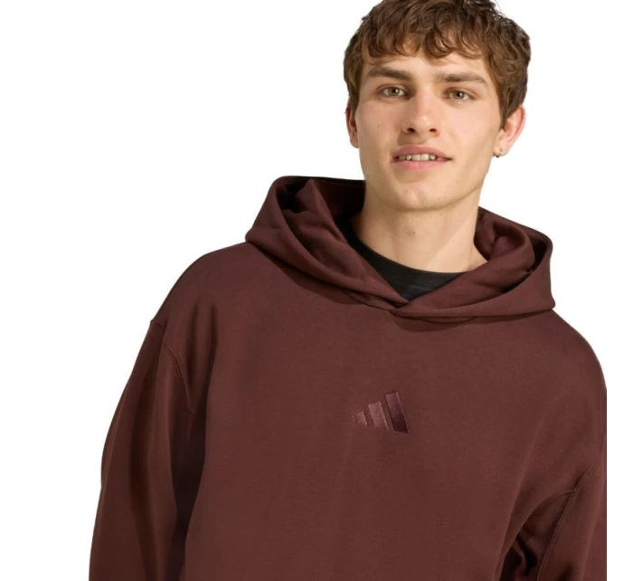 Pánská mikina model 22018579 Tmavě hnědá - ADIDAS