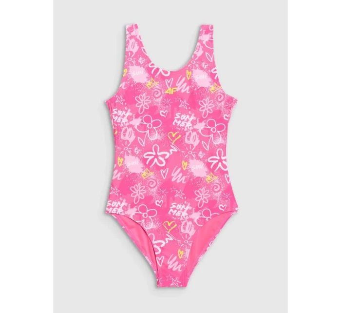 Dívčí jednodílné plavky model 21435401 - 4F Dívčí jednodílné plavky model 21435401 - 4F