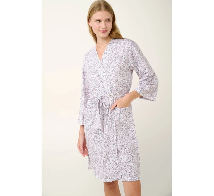 Vamp - Bavlněný župan se zvířecím potiskem 20943 - Vamp