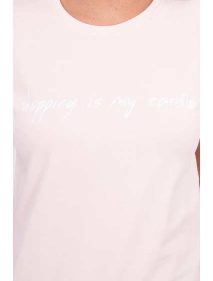 model 18743150 je moje kardio blůza pudrově růžová - K-Fashion model 18743150 je moje kardio blůza pudrově růžová - K-Fashion