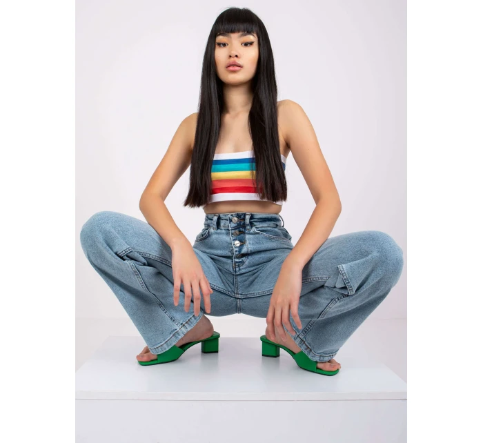 Džínové kalhoty MR SP 357.04P modrá Džínové kalhoty MR SP 357.04P modrá