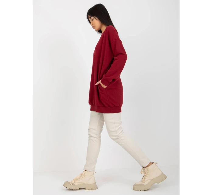 Mikina RV BL 8310.60 bordó