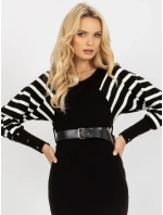 Dámské šaty TW SK BE 1540 černobílé