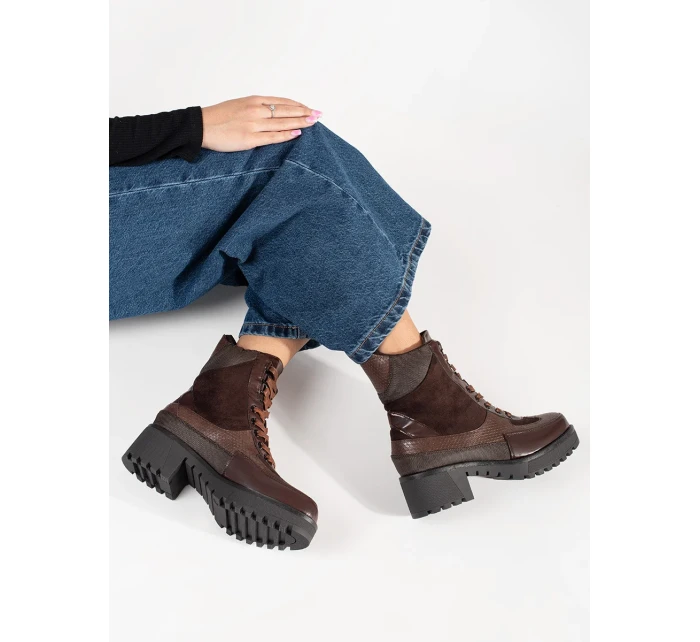 Luxusní dámské vínový kotníčkové boty Obcas Luxusní dámské vínový kotníčkové boty Obcas