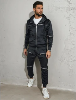 Pánská černá tepláková souprava Dstreet model 21990371 - FashionStreet
