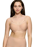 Dámská podprsenka Modern Soft+Cotton W01 - BROWN - tělová 00EP - TRIUMPH