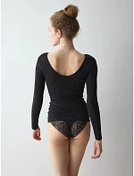 Beauty Layers Top LSL Lurex - Black - TRIUMPH Black - TRIUMPH
