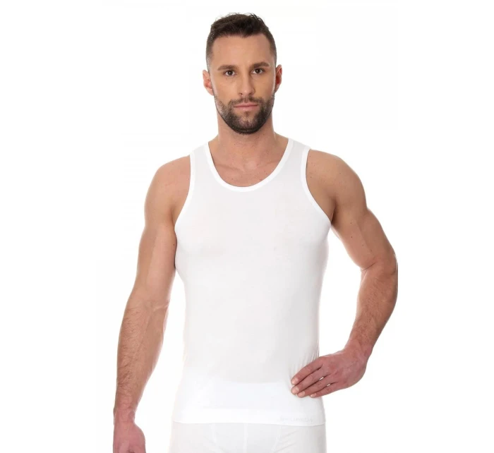 Pánský nátělník 00540A white - BRUBECK Pánský nátělník 00540A white - BRUBECK