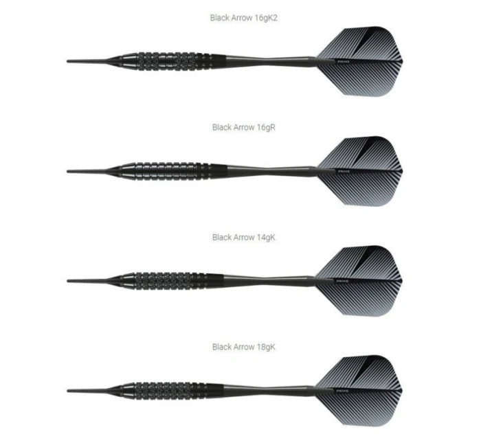 Šipky Black Softip Hs model 21064340 - Harrows Šipky Black Softip Hs model 21064340 - Harrows