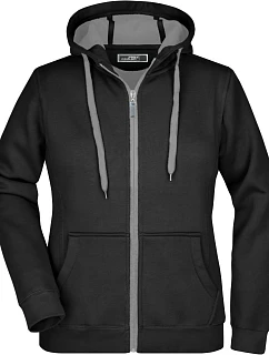 JN Dámská mikina Doubleface 02.0 black/carbon model 22485997 - Daiber