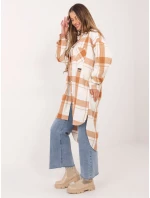 Koszula EM KS model 22087360 camelowy - FPrice Koszula EM KS model 22087360 camelowy - FPrice