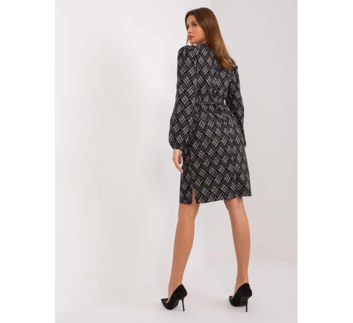 Šaty LK SK 509474 1.52P šedá černá