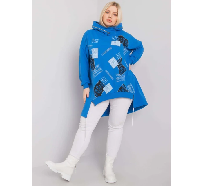 Halenka RV BL 7217.79P tmavě modrá