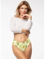 Kalhotky AVOCADO simple classic žluté - Julimex