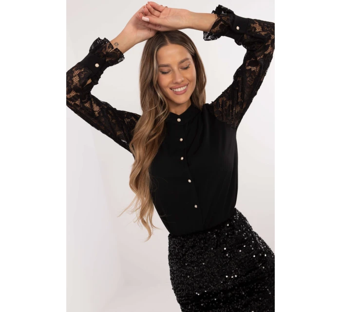 Košile s dlouhým rukávem model 203770 Italy Moda Košile s dlouhým rukávem model 203770 Italy Moda