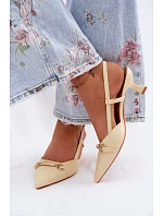 Sandály na podpatku  model 227447 Step in style