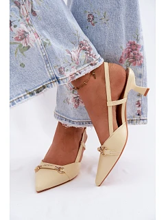 Sandály na podpatku  model 227447 Step in style