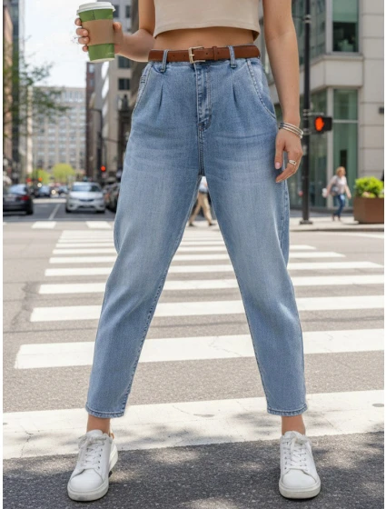 Spodnie damskie mom fit z  model 22007625 - FashionStreet