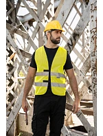 – Letní bezpečnostní síťovaná vesta 76.1 yellow model 22503195 - Korntex