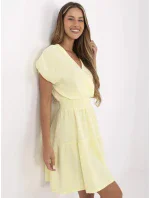 Šaty MI SK 92160.00 světle žluté