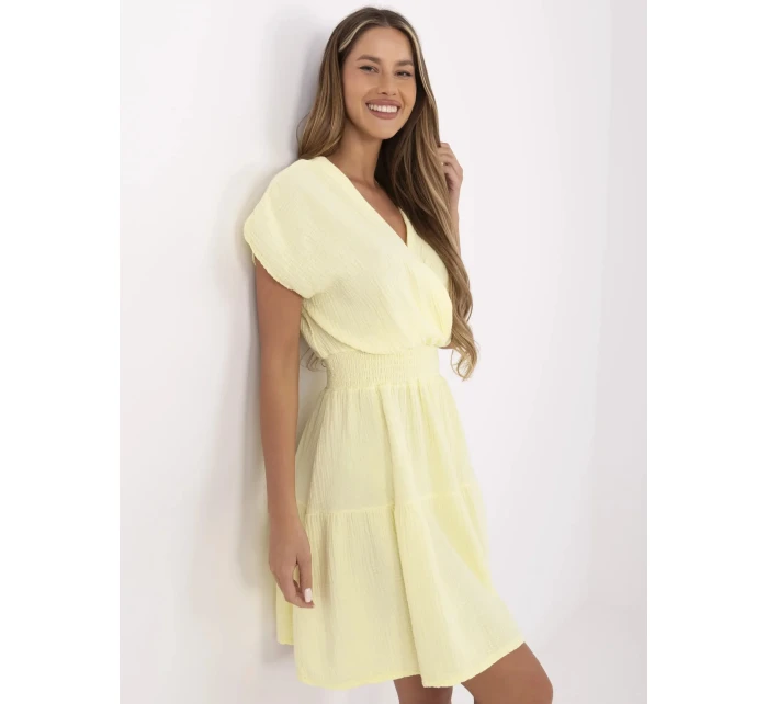 Šaty MI SK 92160.00 světle žluté