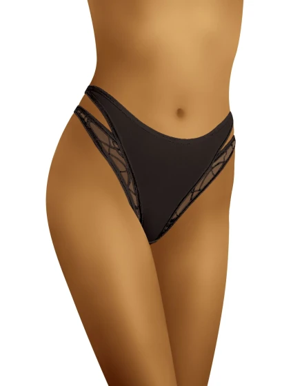 Dámské kalhotky model 17565307 Black - Wol-Bar