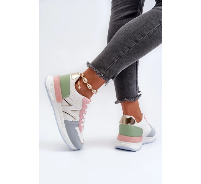 Dámské tenisky vyrobené z eko kůže Multicolor Kaimans Dámské tenisky vyrobené z eko kůže Multicolor Kaimans