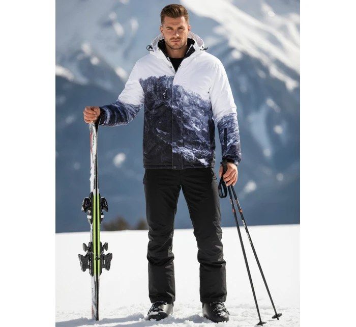 FashionStreet pánská tmavě modrá zimní lyžařská bunda TX5125