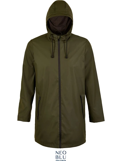 NEOBLU Antoine Men Nepromokavá pánská vosková bunda 24.3174 deep khaki NEOBLU Antoine Men Nepromokavá pánská vosková bunda 24.3174 deep khaki