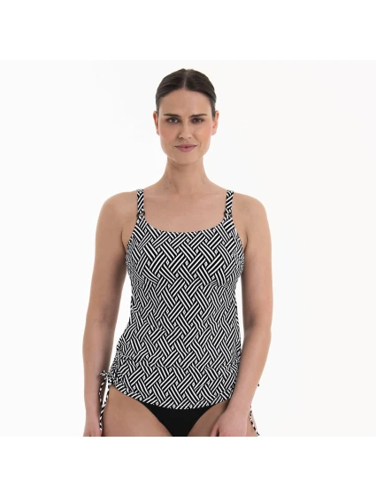 Style Latina Top Care-tankini-horní díl 6577-1 černobílá - Anita Care