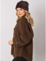 Dámská čepice AT CZ 16801 tmavě hnědá Dámská čepice AT CZ 16801 tmavě hnědá