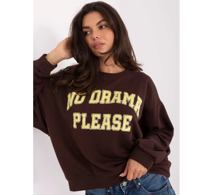 Bluza IT BL model 21365538 ciemny brązowy - FPrice