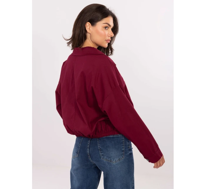 Koszula IT KS model 21302370 bordowy - FPrice