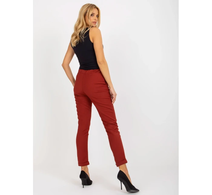 Dámské kalhoty LK SP 507797.50P bordó - FPrice Dámské kalhoty LK SP 507797.50P bordó - FPrice