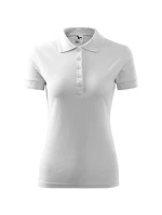 Pique Polo polokošile dámská bílá Pique Polo polokošile dámská bílá