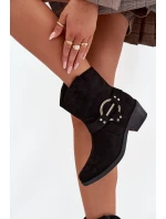 Boty na podpatku  model 217732 Step in style