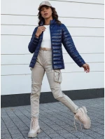 Dámská péřová bunda navy blue Dstreet model 21978719 - FashionStreet Dámská péřová bunda navy blue Dstreet model 21978719 - FashionStreet