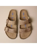 Birkenstock Arizona Soft Footbed Oiled Leather Tabacco Brown úzké žabky pro muže/dámy (0552813) Birkenstock Arizona Soft Footbed Oiled Leather Tabacco Brown úzké žabky pro muže/dámy (0552813)