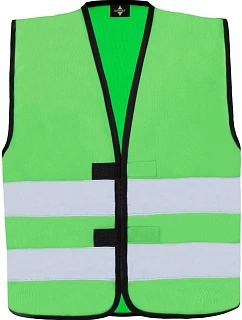 Korntex KW – Aarhus Dětská bezpečnostní vesta 76.KW01 neon green