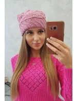 Dámská čepice Dagmara K332 tmavě růžová Dámská čepice Dagmara K332 tmavě růžová