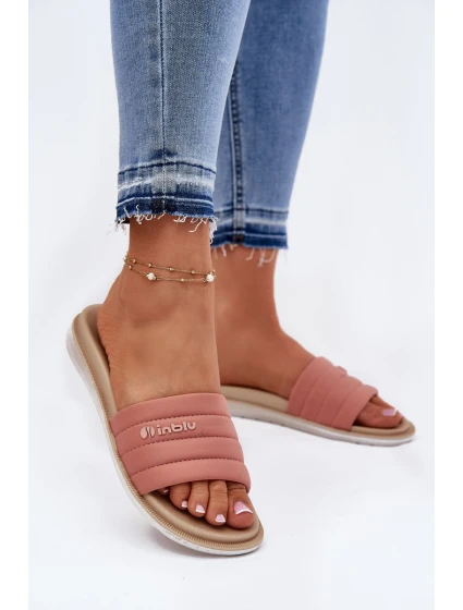 Dámské pantofle model 21698030 Růžové - Inblu