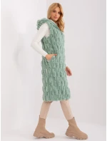 Kamizelka AT KZ pistacjowy model 19367688 - FPrice Kamizelka AT KZ pistacjowy model 19367688 - FPrice