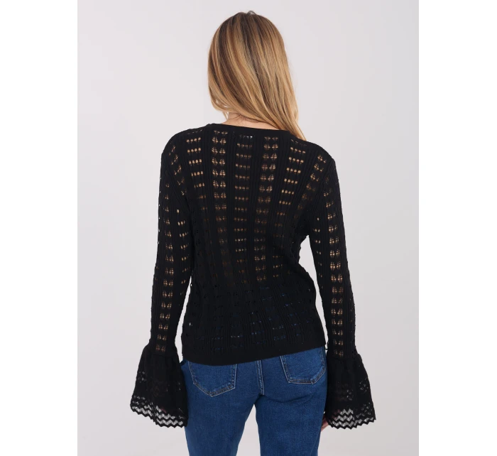 Sweter PM SW model 21821346 czarny - FPrice Sweter PM SW model 21821346 czarny - FPrice