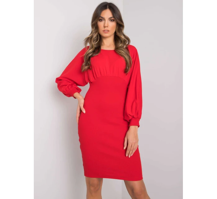 Šaty RV SK 7337.19 červená