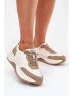 Dámské semišové tenisky na platformě Big Star HI-POLY SYSTEM – béžové Dámské semišové tenisky na platformě Big Star HI-POLY SYSTEM – béžové