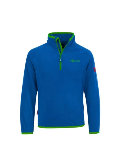 Trollkids Dětská mikina Nordland Half Zip Jr 707-113