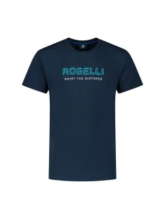 tshirt model 21843027 LOGO granatowy L - Rogelli