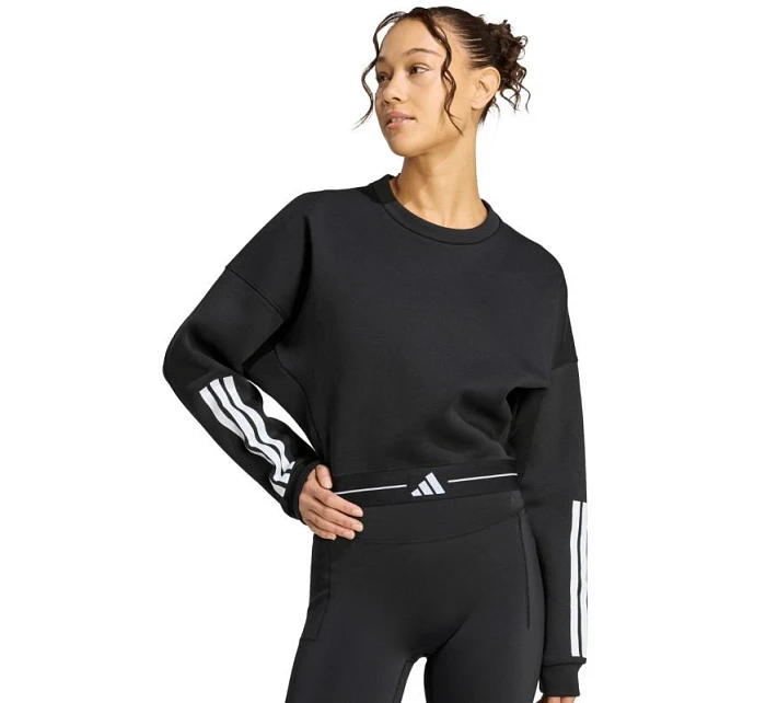 Dámská mikina černá model 22078841 - ADIDAS Dámská mikina černá model 22078841 - ADIDAS