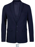 Men Pánský piqué blejzr night blue model 22500357 - NEOBLU Men Pánský piqué blejzr night blue model 22500357 - NEOBLU