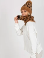 Tunelová šála AT KM CM 333 hnědá Tunelová šála AT KM CM 333 hnědá